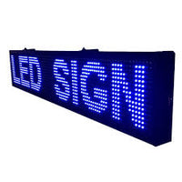 LED reklaminė iškaba (100 x 40 cm / balta)