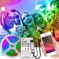 LED juosta RGB su Bluetooth 10m