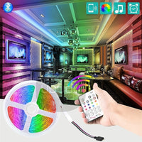 LED juosta RGB su Bluetooth 10m