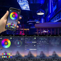 LED juosta RGB su Bluetooth 10m