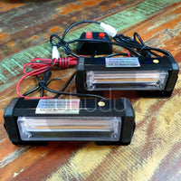 LED žibintai (auto stroboskopai) 13cm