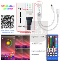 LED juosta RGBWW su Bluetooth 10m