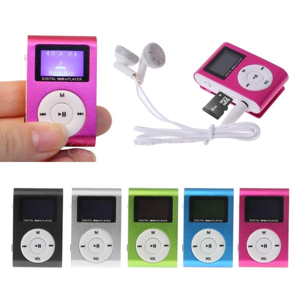 MP3 grotuvas su LCD ekranėliu