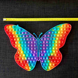 POP IT - MAXI antistresinis žaislas (DRUGELIS 41cm popit)