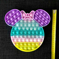POP IT antistresinis žaislas (PELIUKAS su abėcėle 20cm popit)