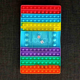POP IT - MAXI antistresinis žaislas (STALO ŽAIDIMAS SU KAULIUKU 32cm popit)