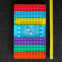POP IT - MAXI antistresinis žaislas (STALO ŽAIDIMAS SU KAULIUKU 32cm popit)