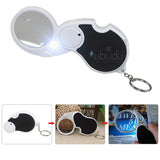 Padidinimo stiklas (lūpa) su 1W LED