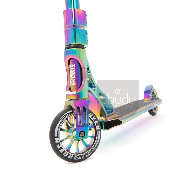 Triukinis paspirtukas Raven Evolution Code Neo Chrome 120mm