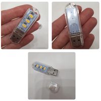 USB led šviestuvas