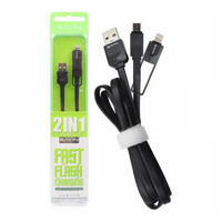USB laidas Iphone Android 2 in 1