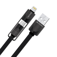 USB laidas Iphone Android 2 in 1