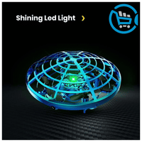 Skraidantis ir valdomas ranka UFO MINI DRONAS, NSO