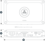 JL audio JLVX1000/5i stiprintuvas