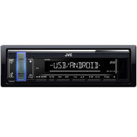 JVC, KD-X161 USB MP3 magnetola su AUX įėjimu ir USB