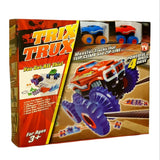 Trix Trux trasa su triukų mašinėlėmis (2 vnt)