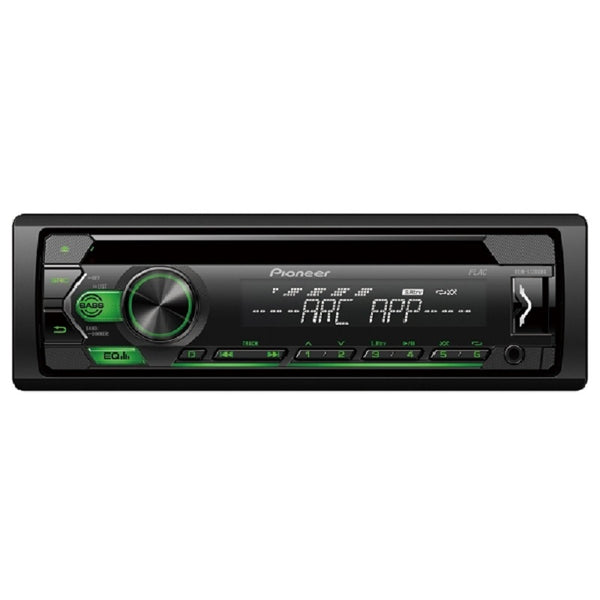 Pioneer, DEH-S120UBG CD RDS magnetola su USB, Aux įėjimu, FLAC