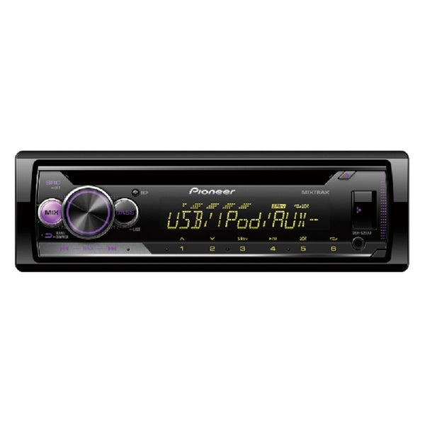 Pioneer, DEH-S210UI CD RDS magnetola su USB, Aux įėjimu, FLAC
