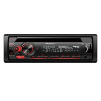 Pioneer, DEH-S320BT CD RDS magnetola su USB, Aux įėjimu, FLAC