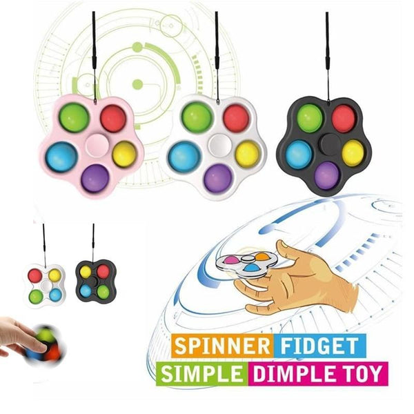 ANTISTRESINIS ŽAISLAS POP IT (SPINNER mini popit)